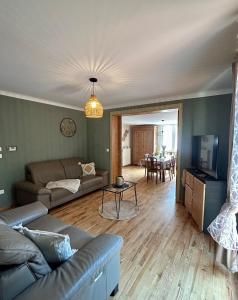 Χώρος καθιστικού στο le gîte des frangines