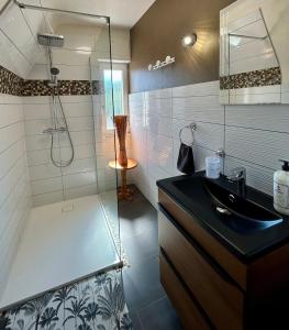 Ένα μπάνιο στο le gîte des frangines