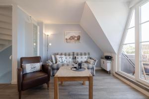 Istumisnurk majutusasutuses Dünenrand