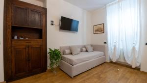 TV a/nebo společenská místnost v ubytování Bellagio & sunset - Lezzeno Cà Bareta