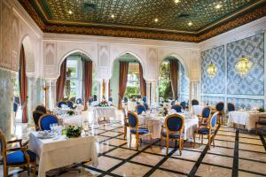 Majoituspaikan Hasdrubal Thalassa & Spa Yasmine Hammamet ravintola tai vastaava paikka