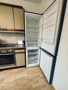 Η κουζίνα ή μικρή κουζίνα στο H&S Host & Sleep Emsdetten II Groß & Ruhig +14 φωτογραφίες