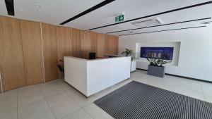 Ο χώρος του λόμπι ή της ρεσεψιόν στο Towarowa Global Apartment, free parking, air-conditioning, self check-in 24h