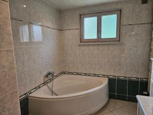 Koupelna v ubytování La chaux