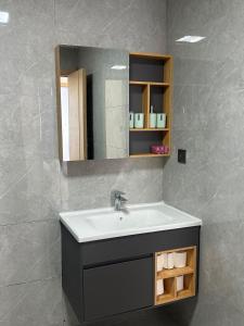 Et badeværelse på Riara One Residency