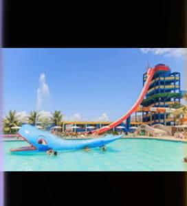 Πισίνα στο ή κοντά στο Casa de Praia en GURIRI com piscina