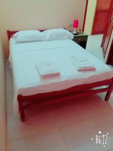 Letto o letti in una camera di Hostal Montecarlos