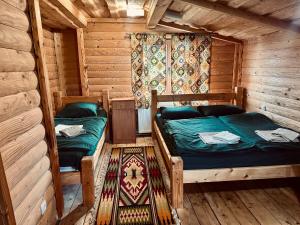 Postel nebo postele na pokoji v ubytování Forest House