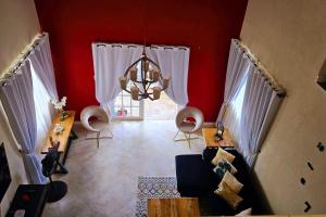 Χώρος καθιστικού στο Island Glow Oceanview Home