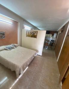 a bedroom with a bed in a room at Lo de Alicia 1 in Estancia Vieja