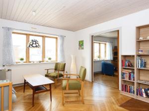 Biblioteket i feriehuset