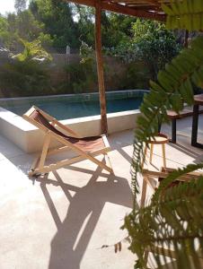 Πισίνα στο ή κοντά στο Les Twins