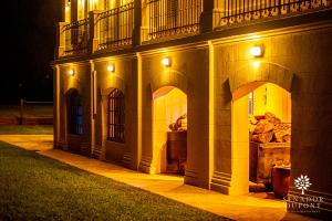 Το κτήριο όπου στεγάζεται  το πανδοχείο