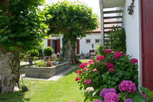 Zahrada ubytování Maison de Mézos
