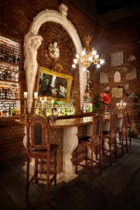 Lounge nebo bar v ubytování Sacred House