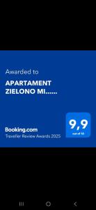 a screenshot of an email notification on a phone at Apartament ZIELONO MI 2 in Jedlina-Zdrój