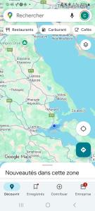 a map of the napolis clans coffee zone at Crystalias country house in Mouresi +1 photo