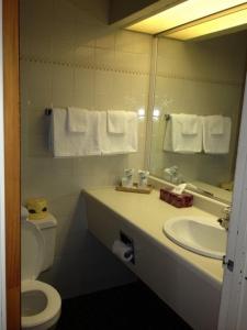 Vonios kambarys apgyvendinimo įstaigoje KC's Country Inn