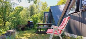Gallery image of Charmant petit chalet dans la forêt in Gesves