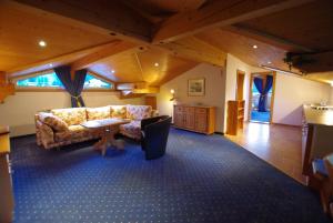 Χώρος καθιστικού στο Hotel-Pension Heike