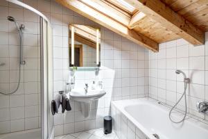 Koupelna v ubytování Haus Schönblick - wunderbare Zentrumslage