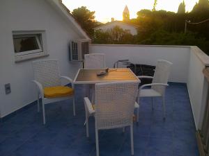 Balkón nebo terasa v ubytování Apartman Pašman K.B.168