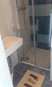 Koupelna v ubytování Apartman Pašman K.B.168