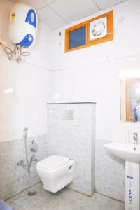 Koupelna v ubytování Hotel Welkinn
