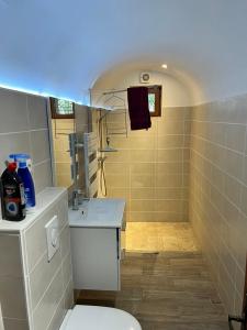 Koupelna v ubytování La maison sur la place dans Aigues Mortes