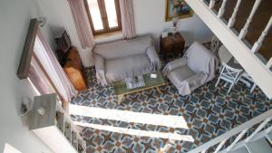 Χώρος καθιστικού στο Villa Blu Majestic beach villa