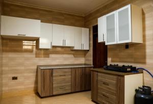 Køkken eller tekøkken på Eco Safari House