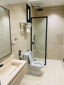 Koupelna v ubytování ليناتيل للشقق المخدومه + 11 fotografií