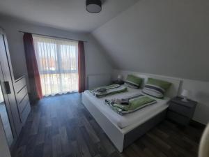 Postel nebo postele na pokoji v ubytování Ferienwohnung Berger