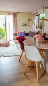 Posezení v ubytování Boutique Budget tinyhouse Veluwe