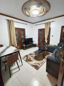Χώρος καθιστικού στο Cozy apartment