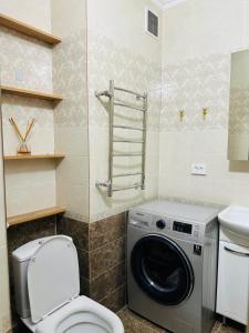 Koupelna v ubytování Ush Sunkar Appartments