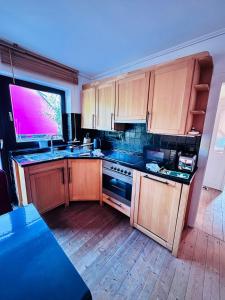 Kuchyň nebo kuchyňský kout v ubytování S-Art Living