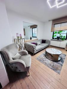 Posezení v ubytování S-Art Living