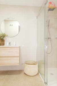 Koupelna v ubytování Casa de la Costa - Pintor Clemente bajo