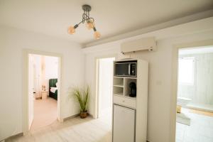 Kuchyň nebo kuchyňský kout v ubytování Complex Omnia - Apartamente Husi + 101 fotografií