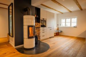 Kuchyň nebo kuchyňský kout v ubytování Ahornallee - Erzgebirge + 9 fotografií