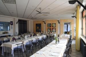 Restaurace v ubytování Albergo Roma