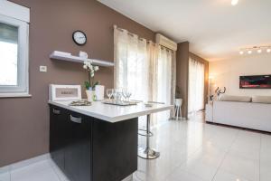 Kuchyň nebo kuchyňský kout v ubytování Apartman Verica