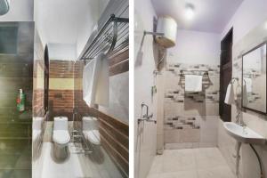 Ένα μπάνιο στο Hotel O CSRK