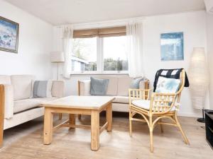 Χώρος καθιστικού στο 6 person holiday home in Børkop-By Traum