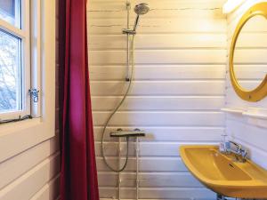 Koupelna v ubytování 6 person holiday home in Bindslev-By Traum + 21 fotografií