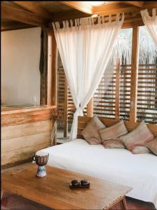 Ένα ή περισσότερα κρεβάτια σε δωμάτιο στο Punta Veleros Ocean front villa #wakavilla
