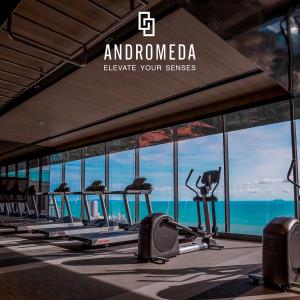 Γυμναστήριο ή/και όργανα γυμναστικής στο Sea View Room Great Location