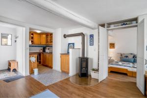 Kuchyň nebo kuchyňský kout v ubytování Ferienwohnung St Georg