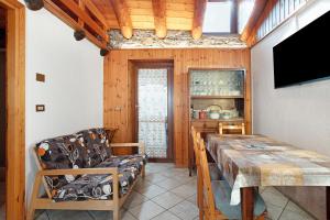 Μια τηλεόραση ή/και κέντρο ψυχαγωγίας στο Maison Tillier Valtournenche